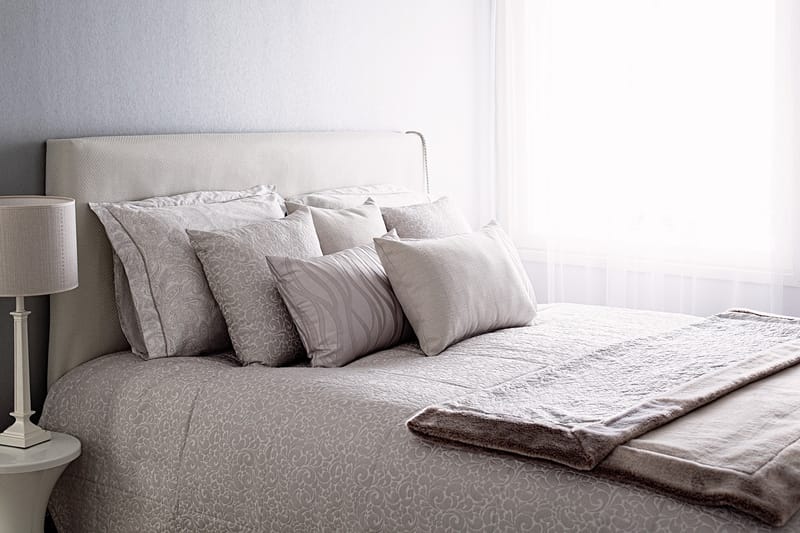 ANETTE Överkast 280x270 cm Vit - Överkast - Sängkläder - Överkast dubbelsäng