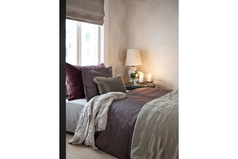 ARON Örngott 40x60 cm Burgundy/Sammet - Sängkläder - Örngott
