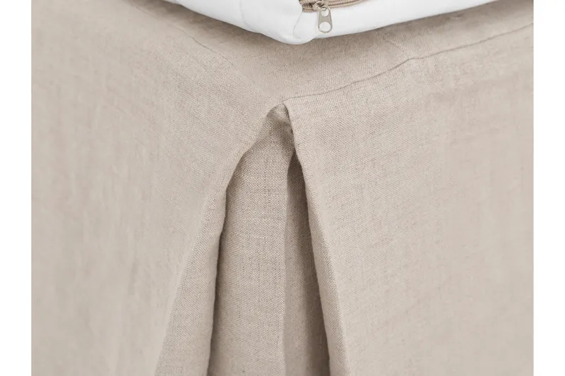 Ava Sängkappa 160x200 cm - Beige - Textilier & mattor - Sängkläder - Sängkappor & kantklädsel - Sängkappa kontinentalsäng