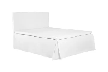 Ava Sängkappa 160x200 cm - Vit - Textilier & mattor - Sängkläder - Sängkappor & kantklädsel - Sängkappa kontinentalsäng