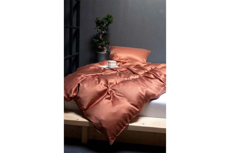 ENJOY Bäddset 150x210/50x60 cm Rost - Turiform - Textilier & mattor - Sängkläder - Bäddset & påslakanset - Bäddset dubbelsäng