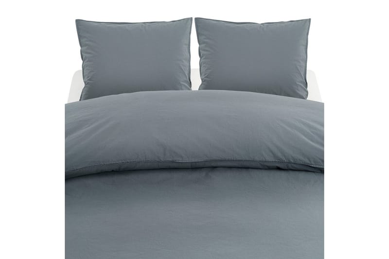 Påslakanset Dubbelsäng 3-Dels Percale - Blå - Textilier & mattor - Sängkläder - Bäddset & påslakanset - Bäddset dubbelsäng