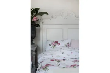 Påslakanset Enkelsäng 2-Dels New Dawn Rosa - Borganäs of Sweden - Textilier & mattor - Sängkläder - Bäddset & påslakanset - Bäddset dubbelsäng