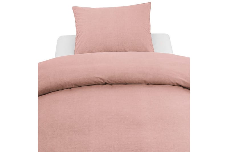 Påslakanset Enkelsäng 2-Dels Washed - Ny Rosa - Textilier & mattor - Sängkläder - Bäddset & påslakanset - Bäddset dubbelsäng