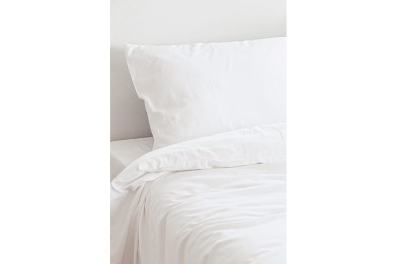 SATIINI Bäddset 210x150 cm Vit - Bäddset & påslakanset - Bäddset dubbelsäng - Sängkläder