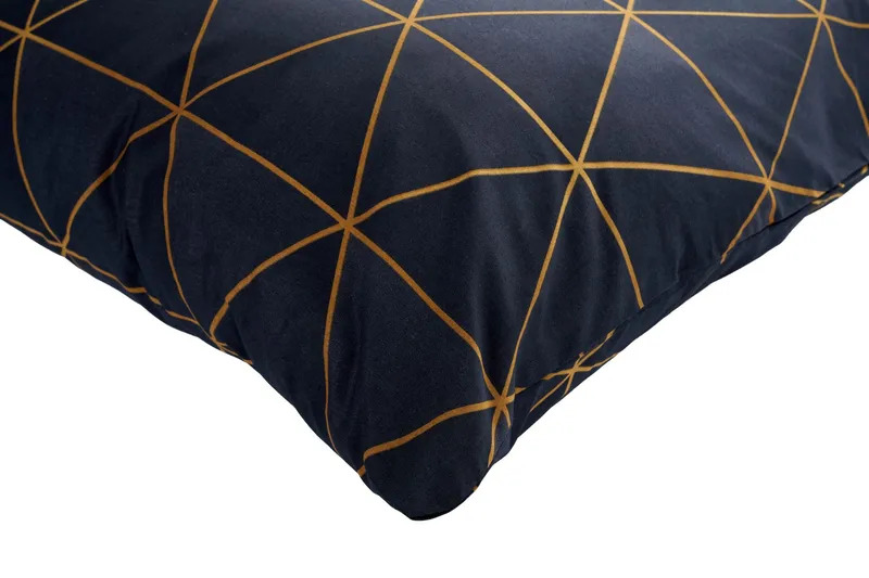 Branlor Bäddset 240x220 cm - Guld/Svart - Textilier & mattor - Sängkläder - Bäddset & påslakanset