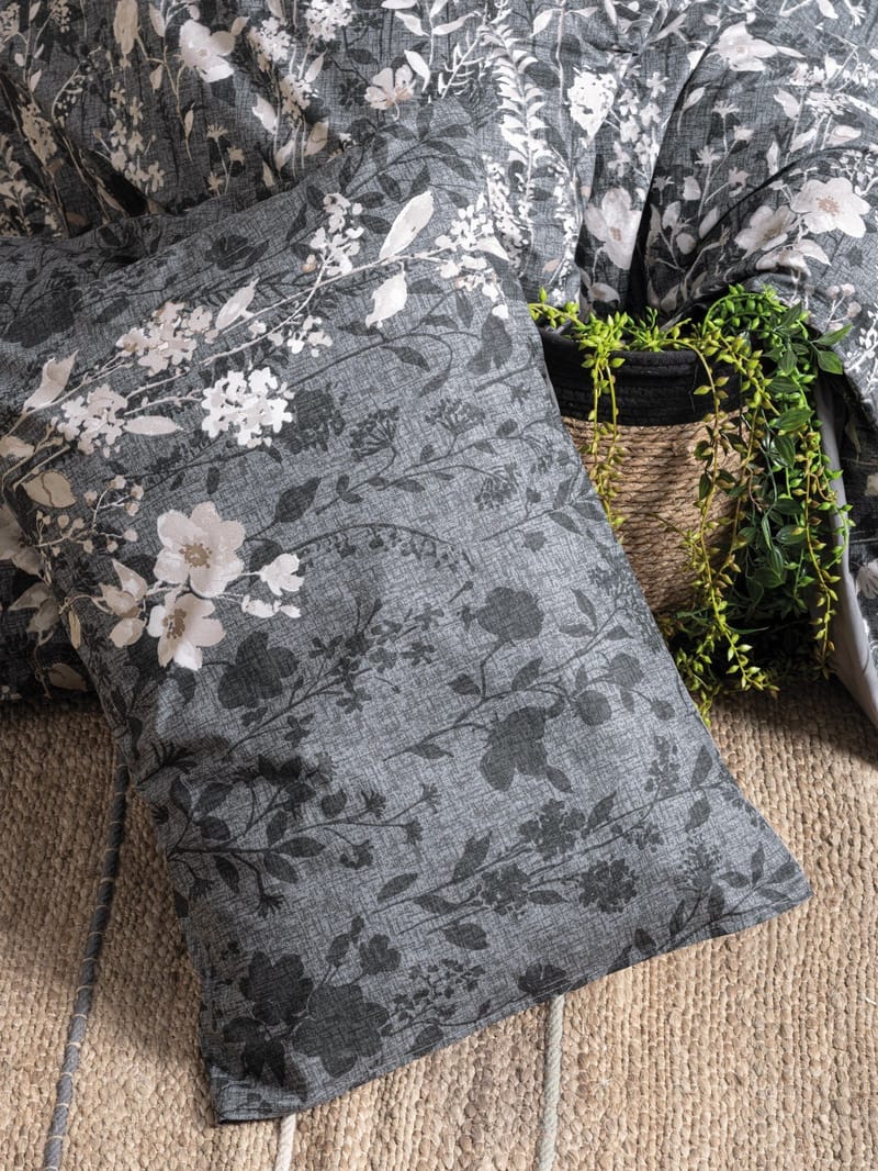 Bravenor Bäddset 240x220 cm - Antracit - Textilier & mattor - Sängkläder - Bäddset & påslakanset