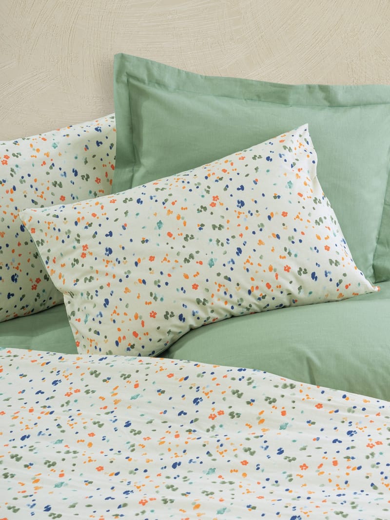 Edgara Bäddset 240x220 cm - Grön - Textilier & mattor - Sängkläder - Bäddset & påslakanset