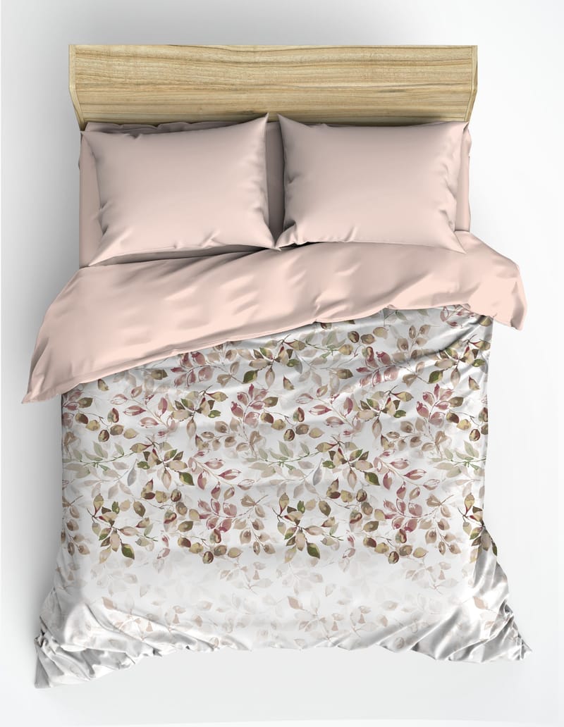 Ivara Bäddset 240x220 cm - Beige - Textilier & mattor - Sängkläder - Bäddset & påslakanset