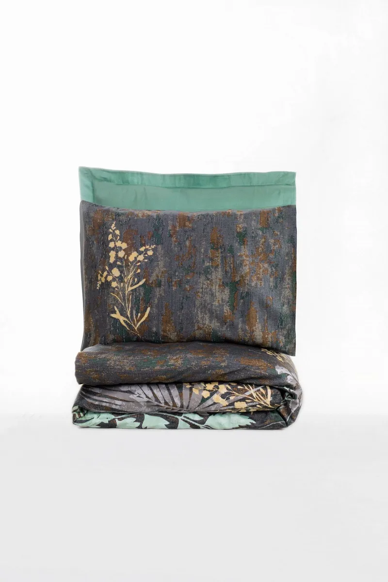 Lyronis Bäddset 240x220 cm, Mint Antracit Brun