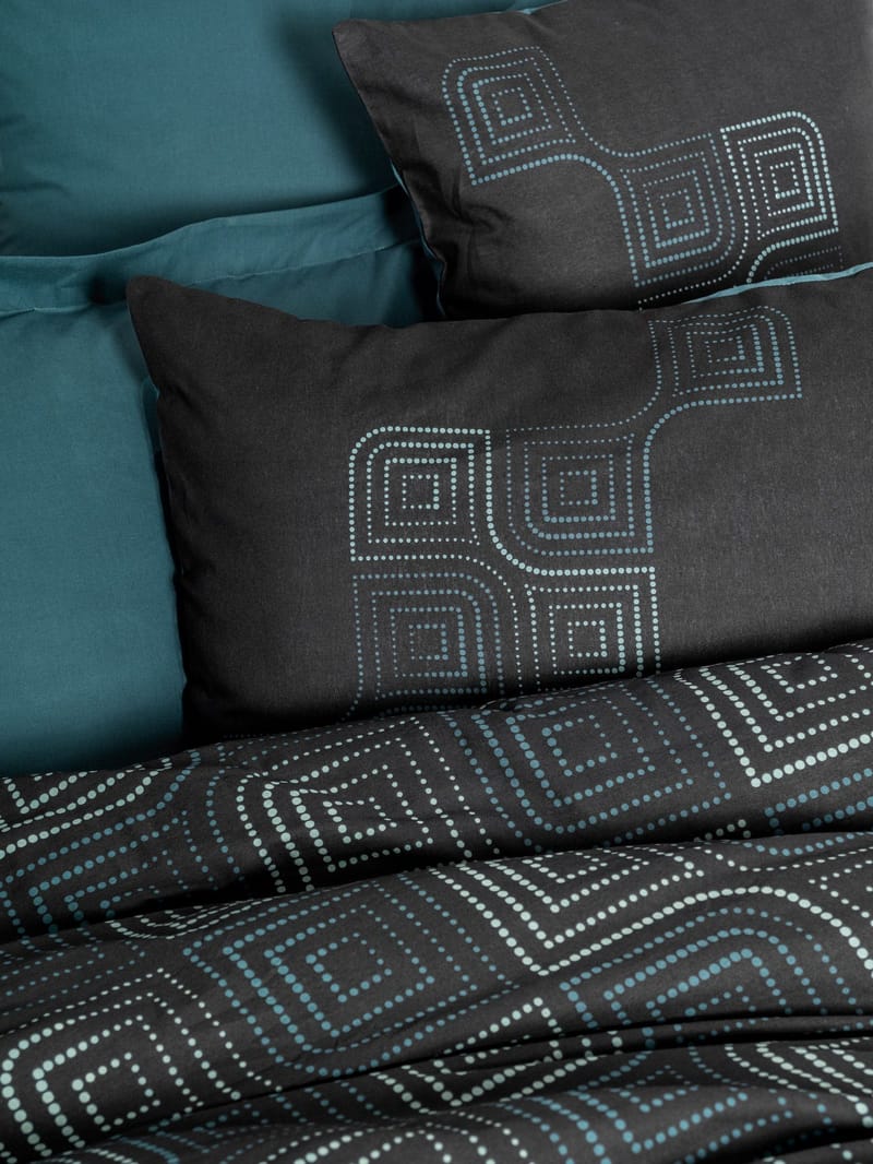 Marionis Bäddset 240x220 cm - Petrolblå - Textilier & mattor - Sängkläder - Bäddset & påslakanset