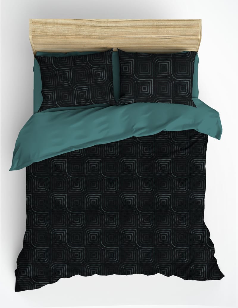 Marionis Bäddset 240x220 cm - Petrolblå - Textilier & mattor - Sängkläder - Bäddset & påslakanset