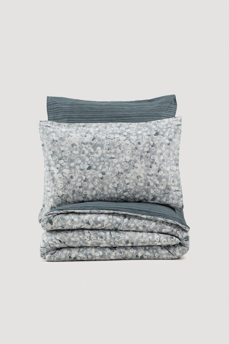 Molliere Bäddset 240x220 cm, Antracit Vit Grå