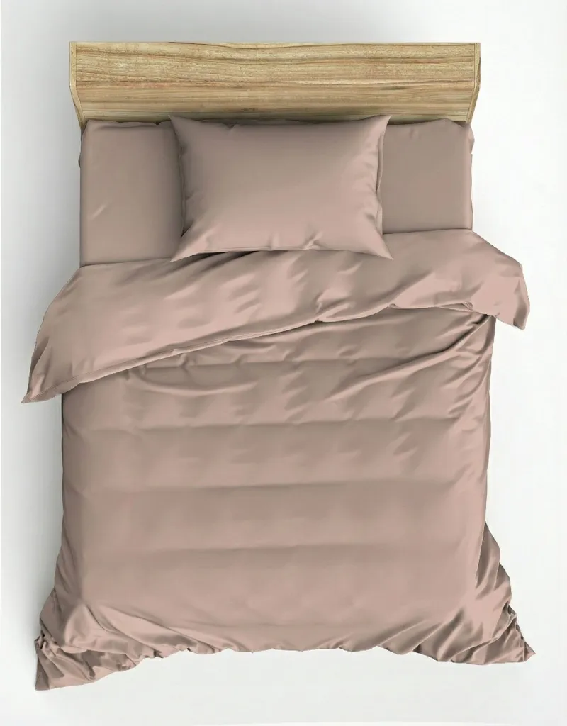 Nelam Bäddset 140x200 cm - Beige - Textilier & mattor - Sängkläder - Bäddset & påslakanset