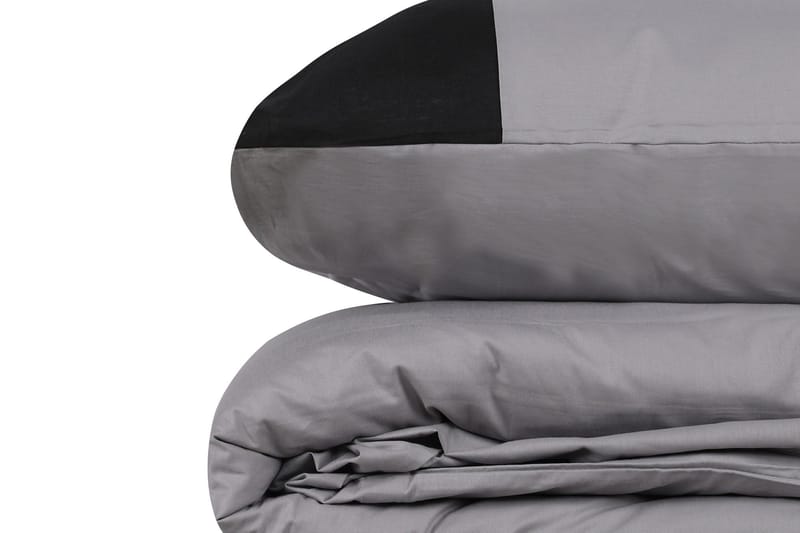 Nelam Bäddset 240x220 cm - Grå Svart - Textilier & mattor - Sängkläder - Bäddset & påslakanset