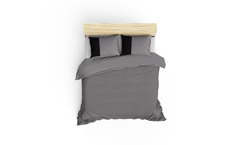 Nelam Bäddset 240x220 cm - Grå Svart - Textilier & mattor - Sängkläder - Bäddset & påslakanset