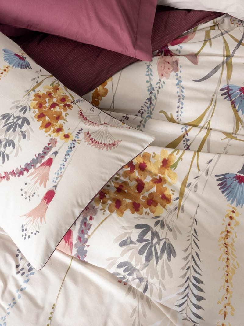 Omvyn Bäddset 240x220 cm - Klarvinröd - Textilier & mattor - Sängkläder - Bäddset & påslakanset