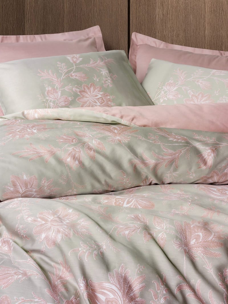 Osvian Bäddset 240x220 cm - Puder - Textilier & mattor - Sängkläder - Bäddset & påslakanset