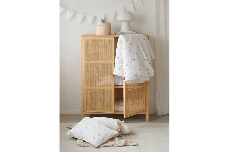 Påslakan 2-Dels Set Alvin Beige Spjälsäng - Textilier & mattor - Sängkläder - Täcke