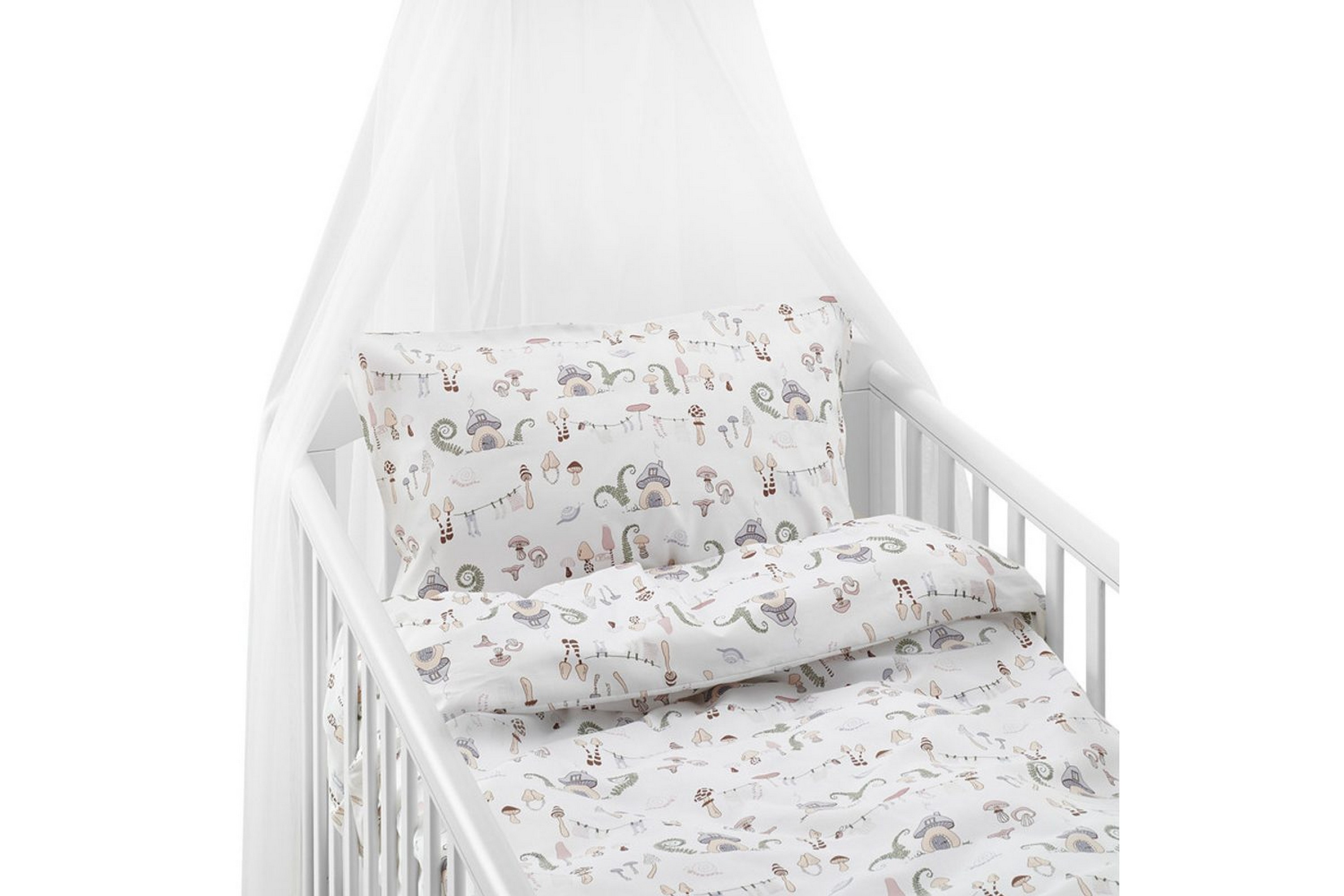 påslakan 2-dels set fingal pastell spjälsäng -