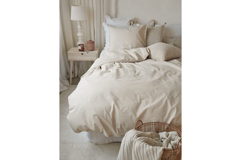 Påslakan 2-Dels Set Humble Beige - Beige - Textilier & mattor - Sängkläder - Bäddset & påslakanset