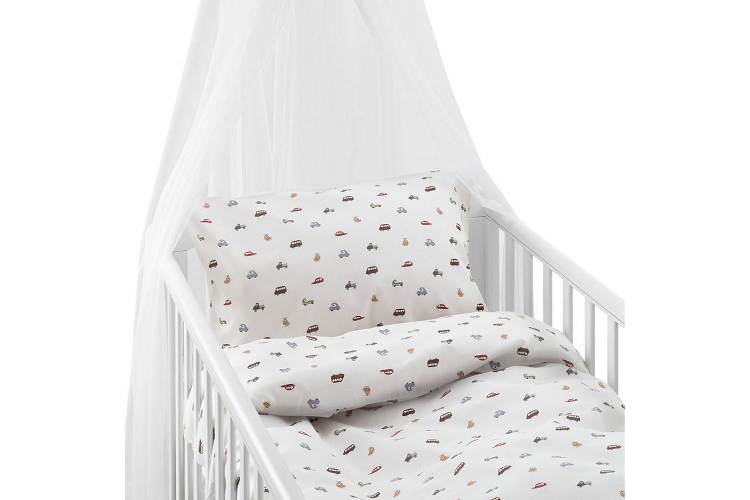 påslakan 2-dels set john beige spjälsäng -