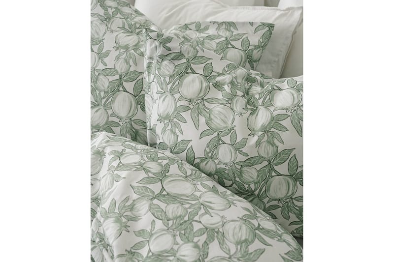 Påslakan 2-Dels Set Pomegranate Grön - Grön - Textilier & mattor - Sängkläder - Täcke - Enkeltäcke