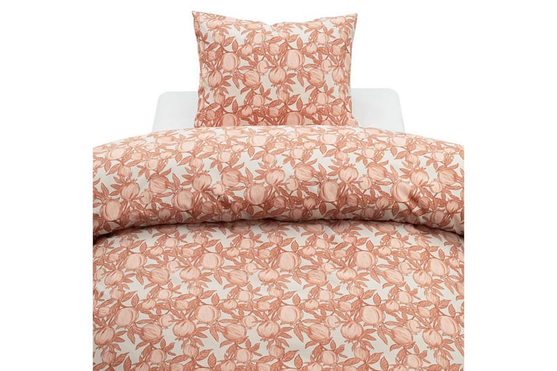 Påslakan 2-Dels Set Pomegranate Peach - Peach - Textilier & mattor - Sängkläder - Täcke