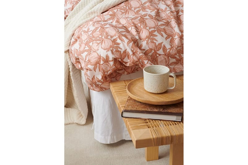 Påslakan 2-Dels Set Pomegranate Peach - Peach - Textilier & mattor - Sängkläder - Täcke