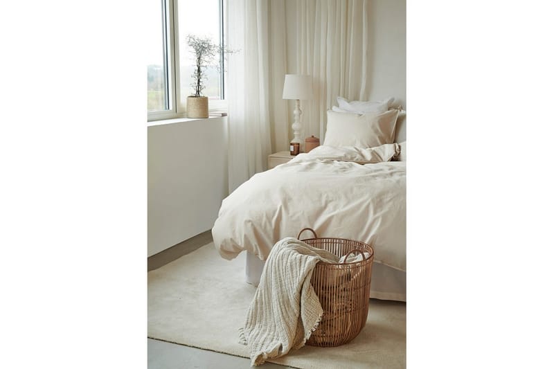 Påslakanset Dubbelsäng 3-Dels Humble - Beige - Textilier & mattor - Sängkläder - Bäddset & påslakanset