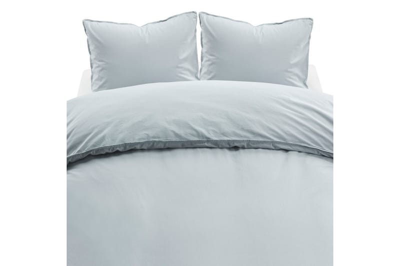 Påslakanset Dubbelsäng 3-Dels Humble - Blå - Textilier & mattor - Sängkläder - Bäddset & påslakanset