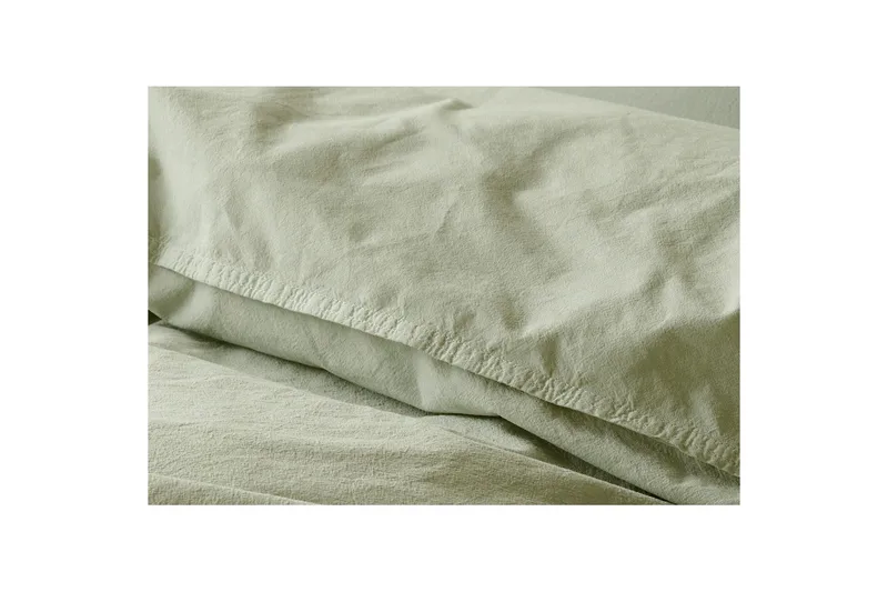 Påslakanset Dubbelsäng 3-Dels Humble - Grön - Textilier & mattor - Sängkläder - Bäddset & påslakanset