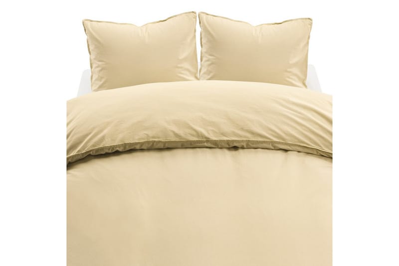 Påslakanset Dubbelsäng 3-Dels Humble, Gul