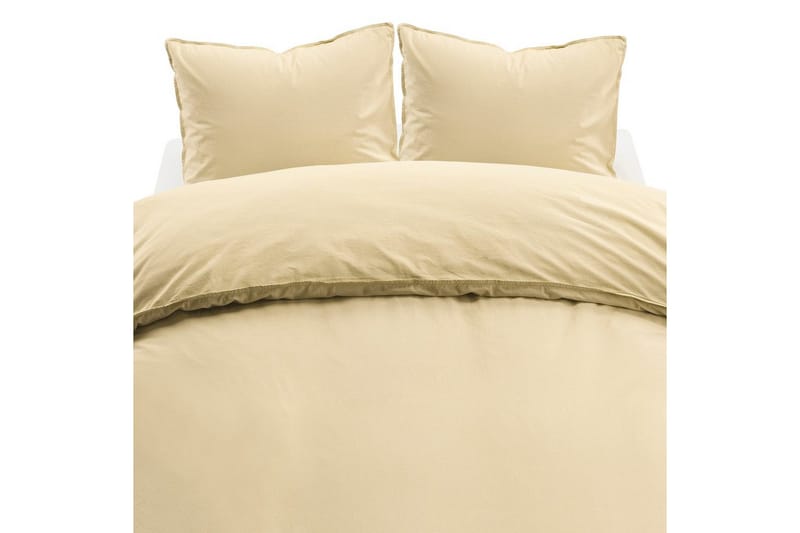 Påslakanset Dubbelsäng 3-Dels Humble, Gul