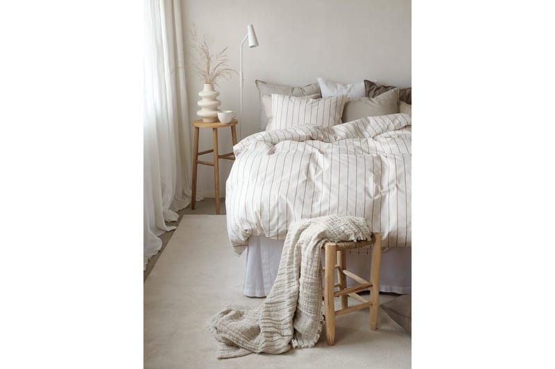 Påslakanset Dubbelsäng 3-Dels Saga - Linne - Textilier & mattor - Sängkläder - Bäddset & påslakanset