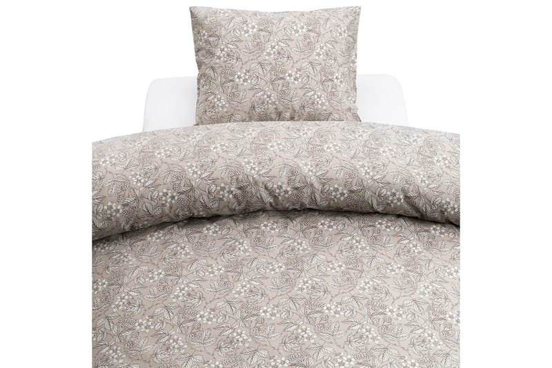 Påslakanset Enkelsäng 2-Dels Blackberry - Brun - Textilier & mattor - Sängkläder - Bäddset & påslakanset