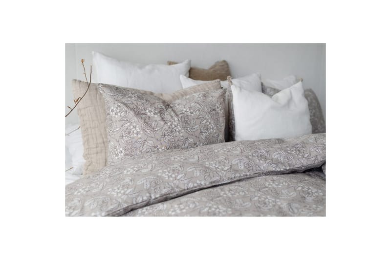 Påslakanset Enkelsäng 2-Dels Blackberry - Brun - Textilier & mattor - Sängkläder - Bäddset & påslakanset