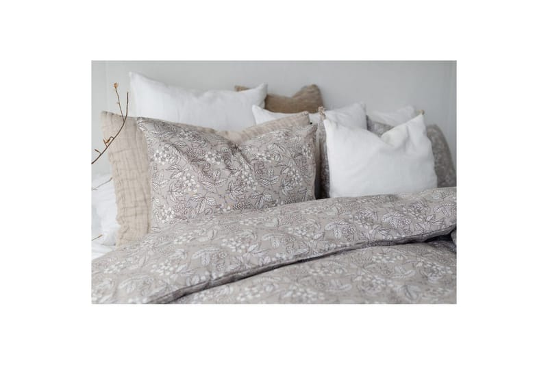 Påslakanset Enkelsäng 2-Dels Blackberry - Brun - Textilier & mattor - Sängkläder - Bäddset & påslakanset