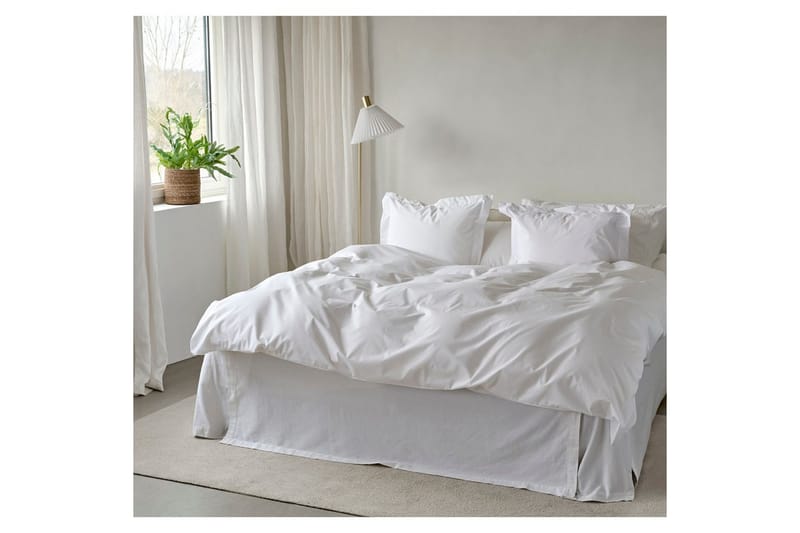 Påslakanset Enkelsäng 2-Dels Egyptisk Bomull Vit - Textilier & mattor - Sängkläder - Täcke - Enkeltäcke