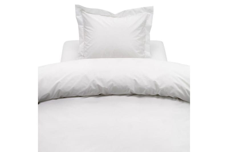 Påslakanset Enkelsäng 2-Dels Egyptisk Bomull Vit