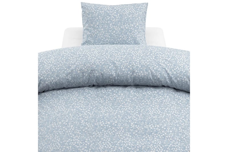 Påslakanset Enkelsäng 2-Dels Hedda - Blå - Textilier & mattor - Sängkläder - Bäddset & påslakanset