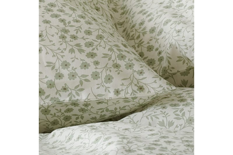 Påslakanset Enkelsäng 2-Dels Hedda - Grön - Textilier & mattor - Sängkläder - Bäddset & påslakanset