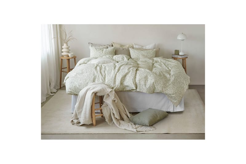 Påslakanset Enkelsäng 2-Dels Hedda - Grön - Textilier & mattor - Sängkläder - Bäddset & påslakanset