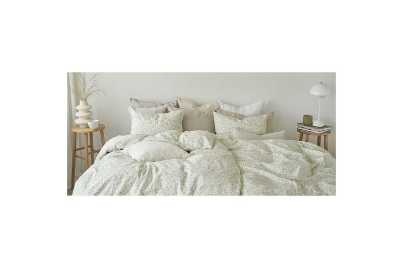 Påslakanset Enkelsäng 2-Dels Hedda - Grön - Textilier & mattor - Sängkläder - Bäddset & påslakanset