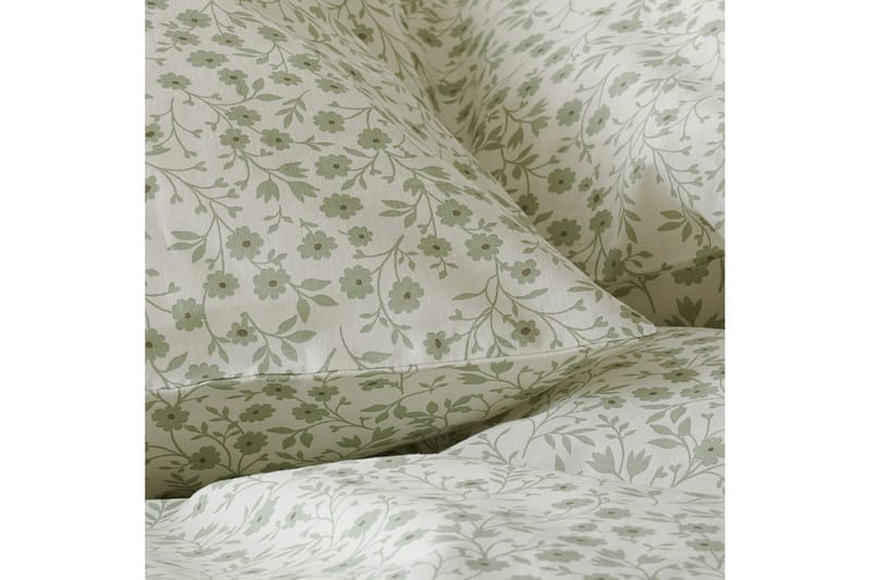 Påslakanset Enkelsäng 2-Dels Hedda - Grön - Textilier & mattor - Sängkläder - Bäddset & påslakanset