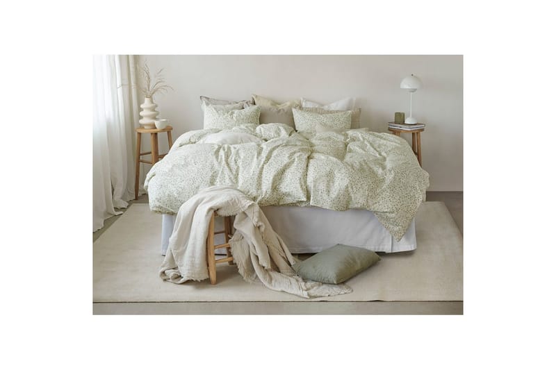 Påslakanset Enkelsäng 2-Dels Hedda - Grön - Textilier & mattor - Sängkläder - Bäddset & påslakanset