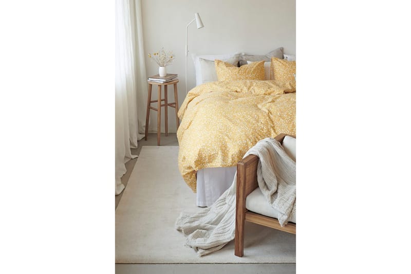 Påslakanset Enkelsäng 2-Dels Hedda - Gul - Textilier & mattor - Sängkläder - Bäddset & påslakanset