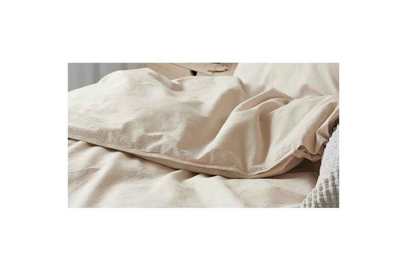 Påslakanset Enkelsäng 2-Dels Humble - Beige - Textilier & mattor - Sängkläder - Bäddset & påslakanset