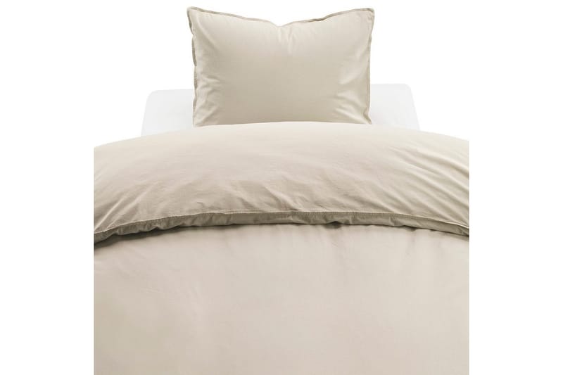Påslakanset Enkelsäng 2-Dels Humble - Beige - Textilier & mattor - Sängkläder - Bäddset & påslakanset