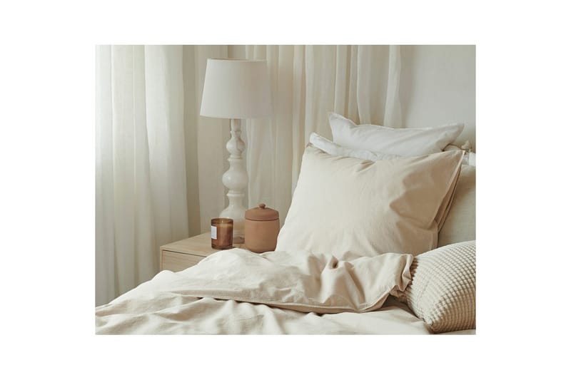 Påslakanset Enkelsäng 2-Dels Humble - Beige - Textilier & mattor - Sängkläder - Bäddset & påslakanset